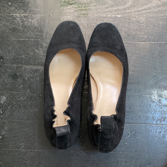 Everlane Black Italian Leather Day Heel 8 - Picture 2 of 5